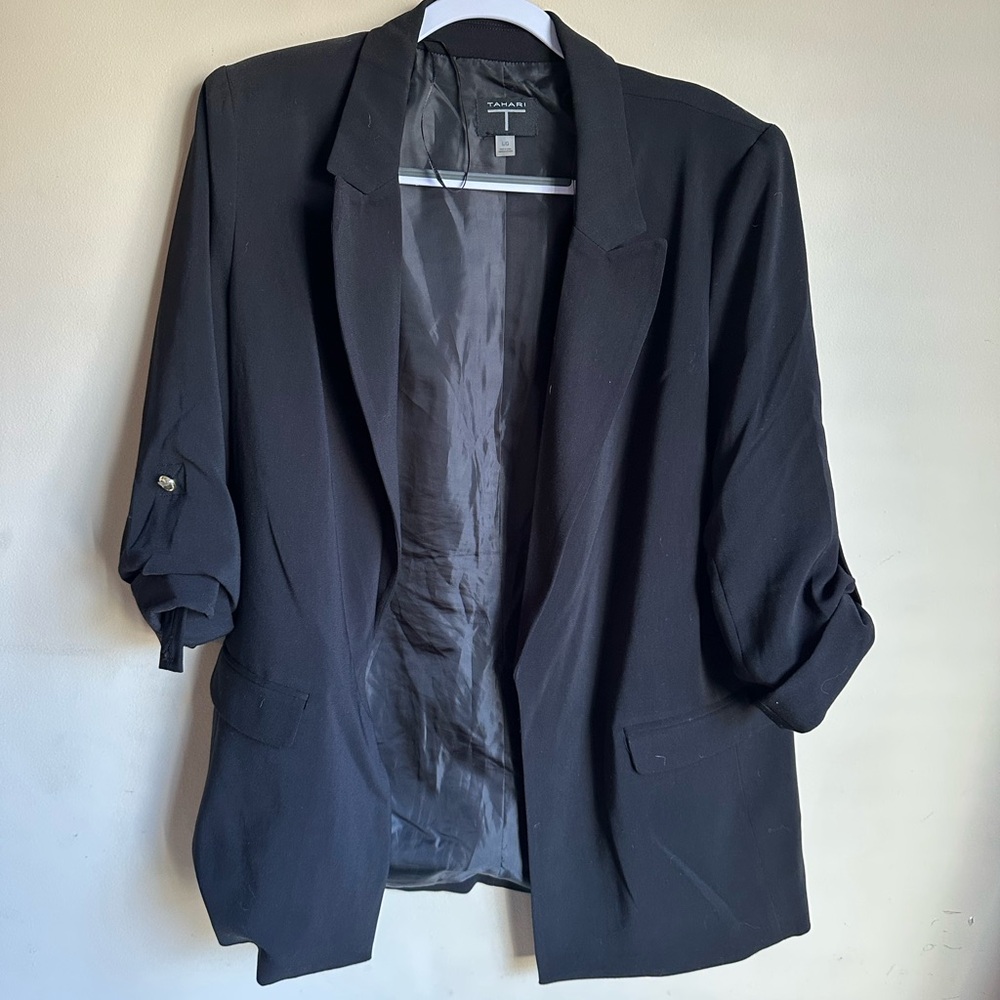 Tahari Black Blazer